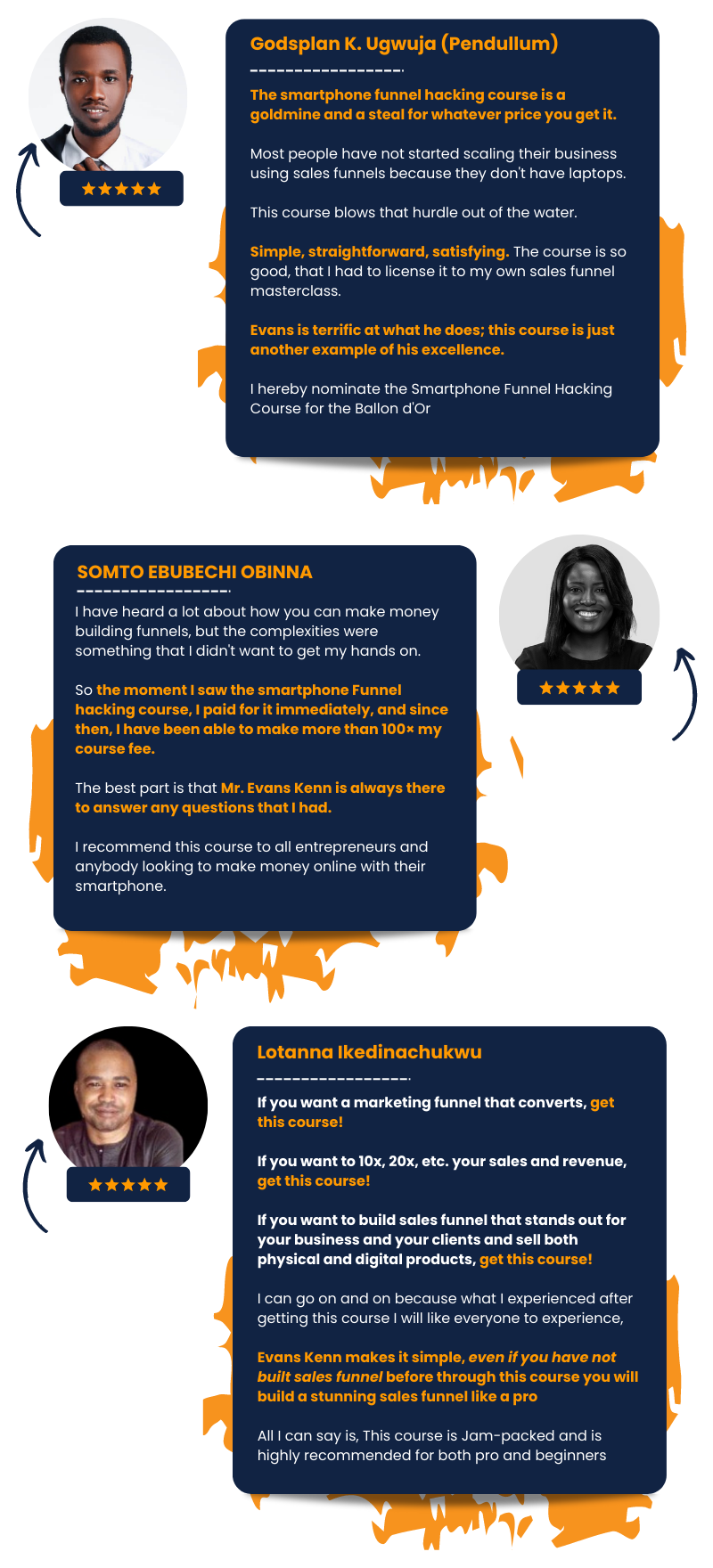 Smartphone Funnel Hacking Testimonial