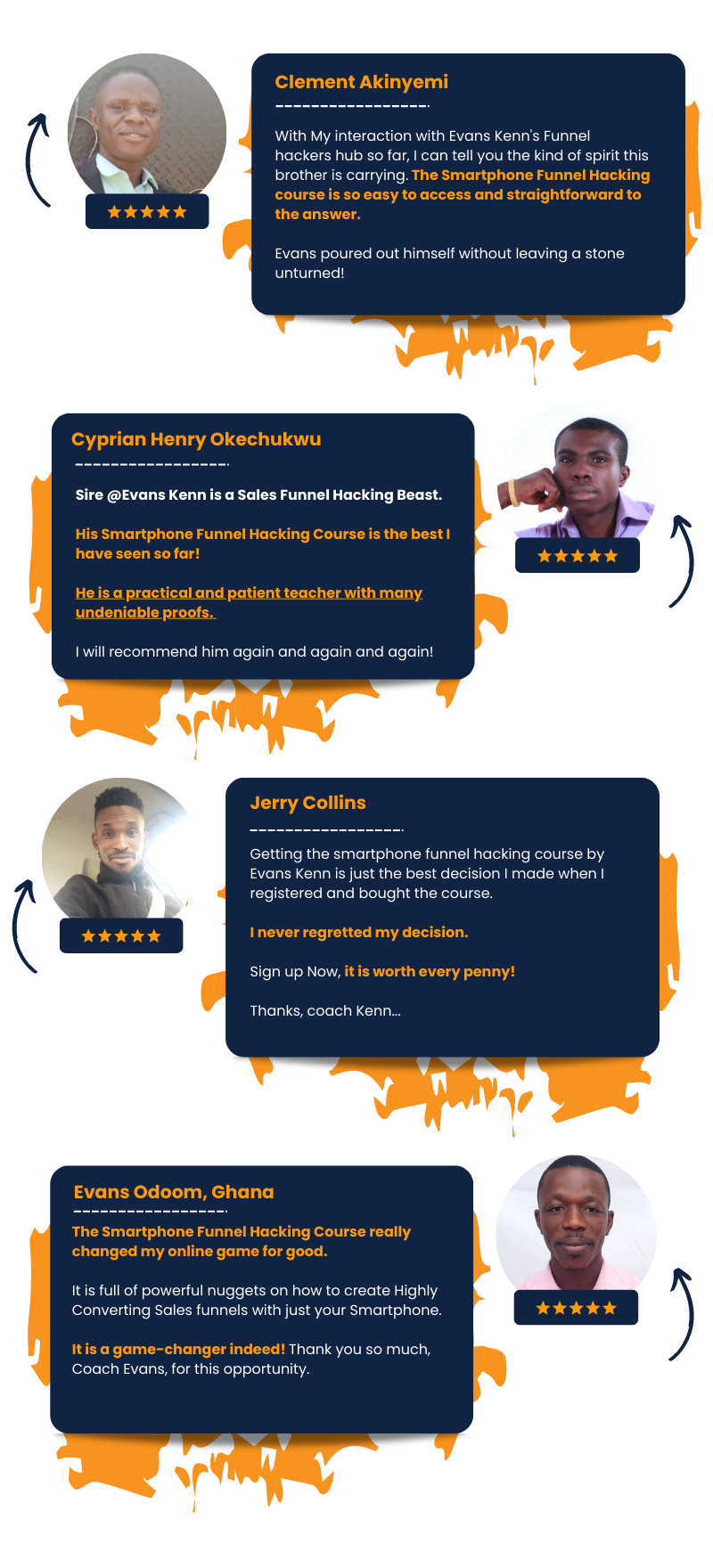 Smartphone Funnel Hacking Testimonial